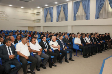 Bərdədə korrupsiyaya qarşı mübarizə sahəsində maarifləndirici tədbir keçirilmişdir