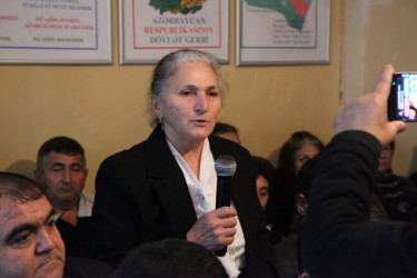 Bərdə rayon İcra Hakimiyyəti başçısının Böyük Göyüşlü kəndində səyyar qəbul-görüşü keçirilib