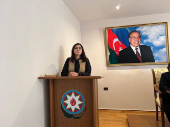 4 noyabr 2025-ci il tarixində Qarabağ Regional Mədəniyyət İdarəsi Bərdə rayon Heydər Əliyev Mərkəzində “Konstitusiya və Suverenlik İli” çərçivəsində 8 Noyabr – Zəfər Gününə həsr olunmuş “Şanlı Zəfər tariximiz” adlı tədbir keçirilib.