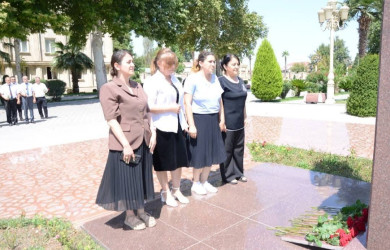 YAP Bərdə rayon təşkilatı "Konstitusiya və Suverenlik İli" çərçivəsində "Ölkəmizdə tərəqqinin başlanğıcı -56" adlı tədbir keçirib.