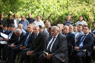 Bərdə rayon İcra Hakimiyyəti başçısının Arabaçılar kəndində səyyar qəbul-görüşü keçirilib