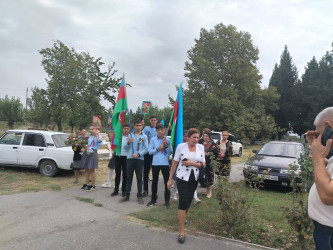 Bərdədə 44 günlük Vətən müharibəsi şəhidlərinin dördüncü ildönümü mərasimi keçirilmişdir