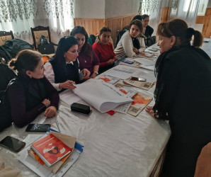 Bərdədə “Gender Əsaslı Zorakılıq Əleyhinə Mübarizə”  mövzusunda əhəmiyyətli təlim və müzakirələr keçirilib