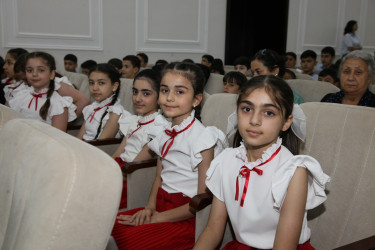 Bərdədə  1 İyun-Uşaqların Beynəlxalq Müdafiəsi Günü münasibəti ilə bayram tədbiri keçirilib