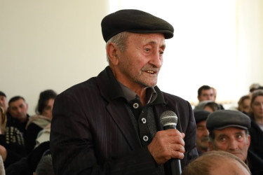 Bərdə Rayon İcra Hakimiyyəti başçısının Nazırlı kəndində səyyar qəbul-görüşü keçirilib