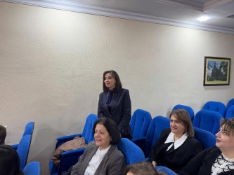 Bərdə Rayon İcra Hakimiyyəti yanında Ailə, Qadın və Uşaq Problemləri üzrə Komissiyanın illik hesabat tədbiri keçirilib