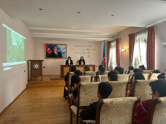 Bərdədə Dövlət Müstəqilliyinin Bərpası Gününə həsr olunmuş tədbir keçirilib