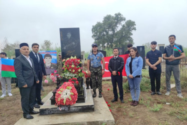 Bərdədə Vətən müharibəsi şəhidlərinin ikinci ildönümü mərasimi keçirilmişdir