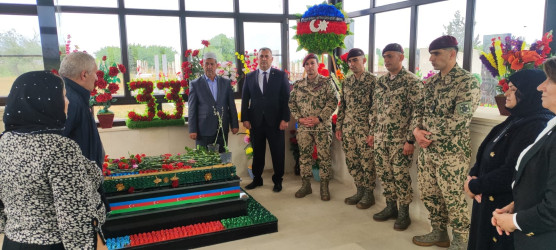 Vətən müharibəsi şəhidlərinin doğum günü mərasimi keçirilib