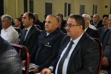 Bərdə rayon İcra Hakimiyyəti başçısının Cəyirli kəndində səyyar qəbul-görüşü keçirilib