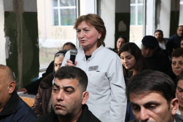 Bərdə rayon İcra Hakimiyyəti başçısının Xəsili kəndində səyyar qəbul-görüşü keçirilib