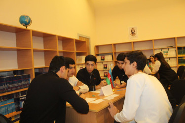 Bərdə Dövlət Peşə Təhsil Mərkəzində “Konstitusiya və Suverenlik İli” çərçivəsində “Nə? Harada? Nə zaman?” intellektual bilik yarışı keçirilib.