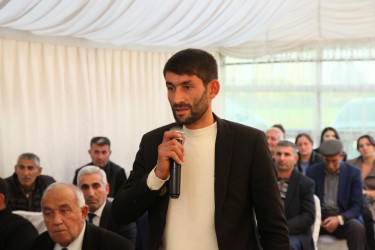 Bərdə rayon İcra Hakimiyyəti başçısının Darğalar kəndində səyyar qəbul-görüşü keçirilib