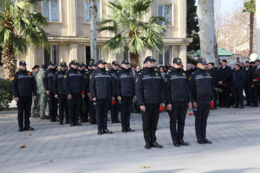 Bərdədə Ümummilli lider Heydər Əliyevin anım günü dərin hüznlə qeyd edilib.