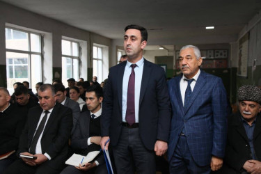 Bərdə rayon İcra Hakimiyyəti başçısının Xəsili kəndində səyyar qəbul-görüşü keçirilib