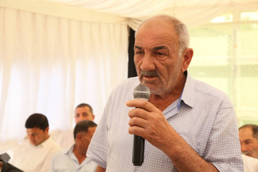 Bərdə rayon İcra Hakimiyyəti başçısının Hüseynbəyli  kəndində səyyar qəbul-görüşü keçirilib.