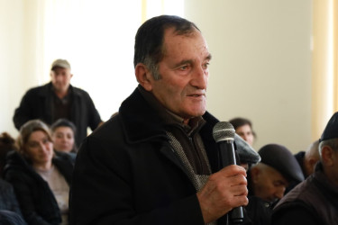 Bərdə Rayon İcra Hakimiyyəti başçısının Nazırlı kəndində səyyar qəbul-görüşü keçirilib
