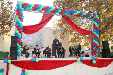 Bərdə rayonunda Zəfər Gününün 5 illiyi münasibətilə bayram konserti keçirilib