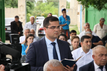 Bərdə rayon İcra Hakimiyyəti başçısının Mirasəfli kəndində səyyar qəbul-görüşü keçirilib
