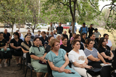 Bərdə rayon İcra Hakimiyyəti başçısının Şorəlli kəndində səyyar qəbul-görüşü keçirilib