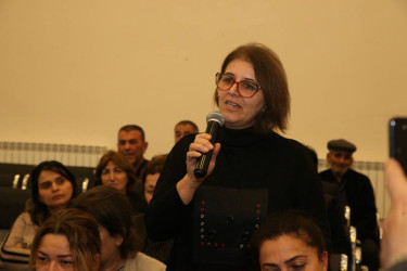 Bərdə rayon İcra Hakimiyyəti başçısının Qazıqurdalı kəndində səyyar qəbul-görüşü keçirilib