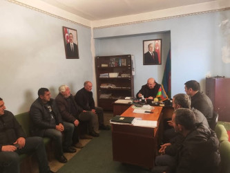 Bərdə rayon İcra Hakimiyyəti başçısının inzibati ərazi dairəsi üzrə nümayəndəliklərində vətəndaşlar qəbul edilmişdir