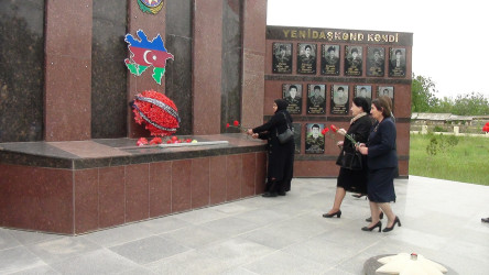 Bərdə rayon Yeni Daşkənd kəndində şəhid Məhərrəm Əliyevin 60 illik yubileyi münasibətilə xatirəsi anılıb
