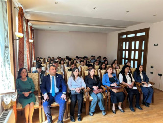 07.05.2025-ci il tarixində Qarabağ Regional Mədəniyyət İdarəsi Bərdə rayon Heydər Əliyev Mərkəzində Ümummilli lider Heydər Əliyevin   anadan olmasının 102-ci ildönümü münasibətilə  “Dünya siyasi elitasının ən uca zirvəsi - Heydər Əliyev “ adlı tədbir keçirib.