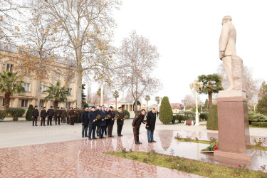 Bərdə rayonunda Fövqəladə Hallar Nazirliyi işçilərinin peşə bayramı günü qeyd olunub