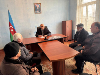 Bərdə rayon İcra Hakimiyyəti başçısının inzibati ərazi dairəsi üzrə nümayəndəliklərində vətəndaşlar qəbul edilmişdir