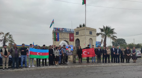 Bərdədə Vətən müharibəsi şəhidlərinin ikinci ildönümü mərasimi keçirilmişdir