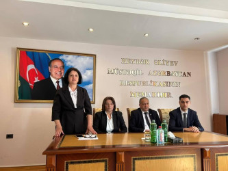 07.05.2025-ci il tarixində Qarabağ Regional Mədəniyyət İdarəsi Bərdə rayon Heydər Əliyev Mərkəzində Ümummilli lider Heydər Əliyevin   anadan olmasının 102-ci ildönümü münasibətilə  “Dünya siyasi elitasının ən uca zirvəsi - Heydər Əliyev “ adlı tədbir keçirib.