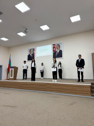 Bərdə Dövlət Peşə Təhsil Mərkəzində 2025 "Konstitusiya və Suverenlik İli" ilə bağlı tədbir keçirilib.