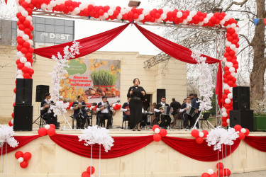 Bərdədə Novruz bayramı münasibətilə bayram tədbiri təşkil olunub.