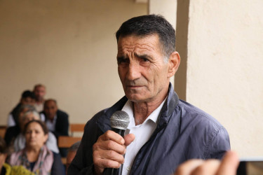 Bərdə rayon İcra Hakimiyyəti başçısının Piyadalar kəndində səyyar qəbul-görüşü keçirilib