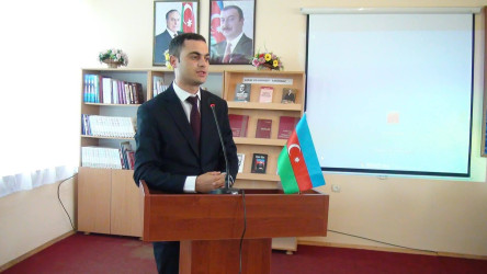 14.07.2025-ci il tarixində Qarabağ Regional Mədəniyyət İdarəsinin tabeliyində olan Bərdə rayon MKS-nin 2 nömrəli şəhər kitabxana filialının təşkilatçılığı ilə Səməd Vurğun adına Mərkəzi kitabxananın uşaq şöbəsinin oxu zalında Azərbaycan Respublikasında 2025-ci ilin “Konstitusiya və Suverenlik İli” elan edilməsi haqqında Azərbaycan Respublikası Prezidentinin Sərəncamı çərçivəsində Ümummilli Lider Heydər Əliyevin ilk dəfə siyasi hakimiyyətə gəlməsinin 56-cı il dönümü münasibətilə “Azərbaycanın ink