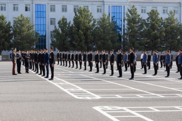 Daxili işlər naziri general-polkovnik Vilayət Eyvazov Bərdə Rayon Polis Şöbəsində növbəti vətəndaş qəbulu və sıra baxışı keçirib.