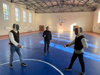 Bərdədə qılıncoynatma (rapira) idman növü üzrə rayon turniri keçirilib.​