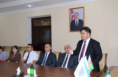 YAP Bərdə rayon təşkilatı "Konstitusiya və Suverenlik İli" çərçivəsində "Ölkəmizdə tərəqqinin başlanğıcı -56" adlı tədbir keçirib.