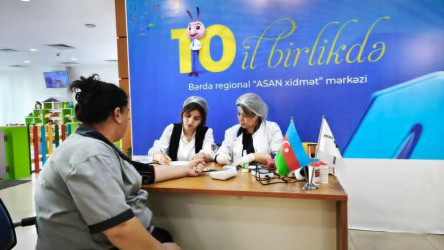 “ASAN Könüllüləri” Təşkilatının və Səhiyyə Nazirliyi Respublika Qan Bankının birgə təşkilatçılığı ilə “Konstitusiya və Suverenlik İli” çərçivəsində Bərdə regional "ASAN xidmət" mərkəzində qanvermə aksiyası baş tutub.