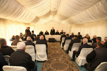 Bərdə Rayon İcra Hakimiyyəti başçısının Qurdlar kəndində səyyar qəbul-görüşü keçirilib
