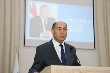 Bərdədə Ümummilli Lider Heydər Əliyevin anadan olmasının 102 illiyinə həsr olunmuş tədbir keçirilib