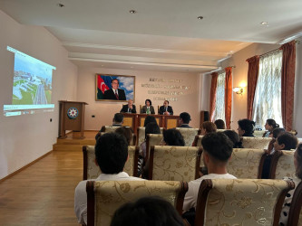 Mayın 13-də Bərdə rayon Heydər Əliyev Mərkəzində  Azərbaycan Respublikasının Prezidenti cənab İlham Əliyevin “Şəhərsalma və Memarlıq İli”nin elan edilməsi haqqında Sərəncamına əsasən “Milli memarlıq və müasir Şəhərsalma ” adlı tədbir keçirilmişdir