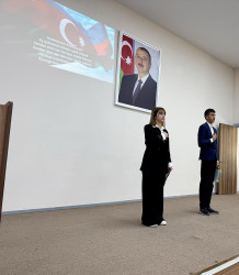 Bərdə Dövlət Peşə Təhsil Mərkəzində 2025 "Konstitusiya və Suverenlik İli" ilə bağlı tədbir keçirilib.
