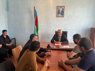 Bərdə RİH-in inzibati ərazi dairəsi üzrə nümayəndəliklərində vətəndaşlar qəbul edilmişdir