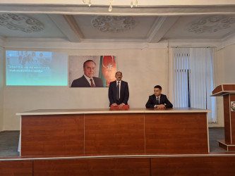 Bərdə rayonunda İcbari Tibbi Sığorta haqqında ictimai maarifləndirmə tədbiri keçirilib