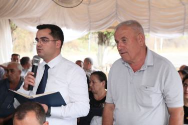 Bərdə Rayon İcra Hakimiyyəti başçısının Şərəfli kəndində səyyar qəbul-görüşü keçirilib.