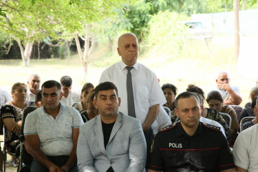 Bərdə Rayon İcra Hakimiyyəti başçısının Kürdborakı  kəndində səyyar qəbul-görüşü keçirilib