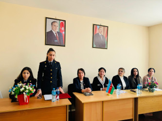 Bərdə rayonunda Ailə, Qadın və Uşaq Problemləri üzrə Komissiyanın növbəti tədbiri keçirilib.