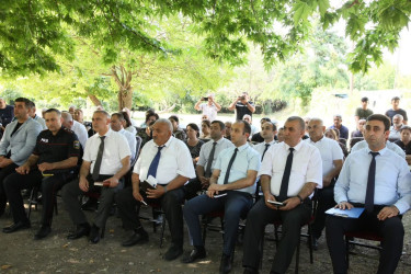 Bərdə Rayon İcra Hakimiyyəti başçısının Kürdborakı  kəndində səyyar qəbul-görüşü keçirilib